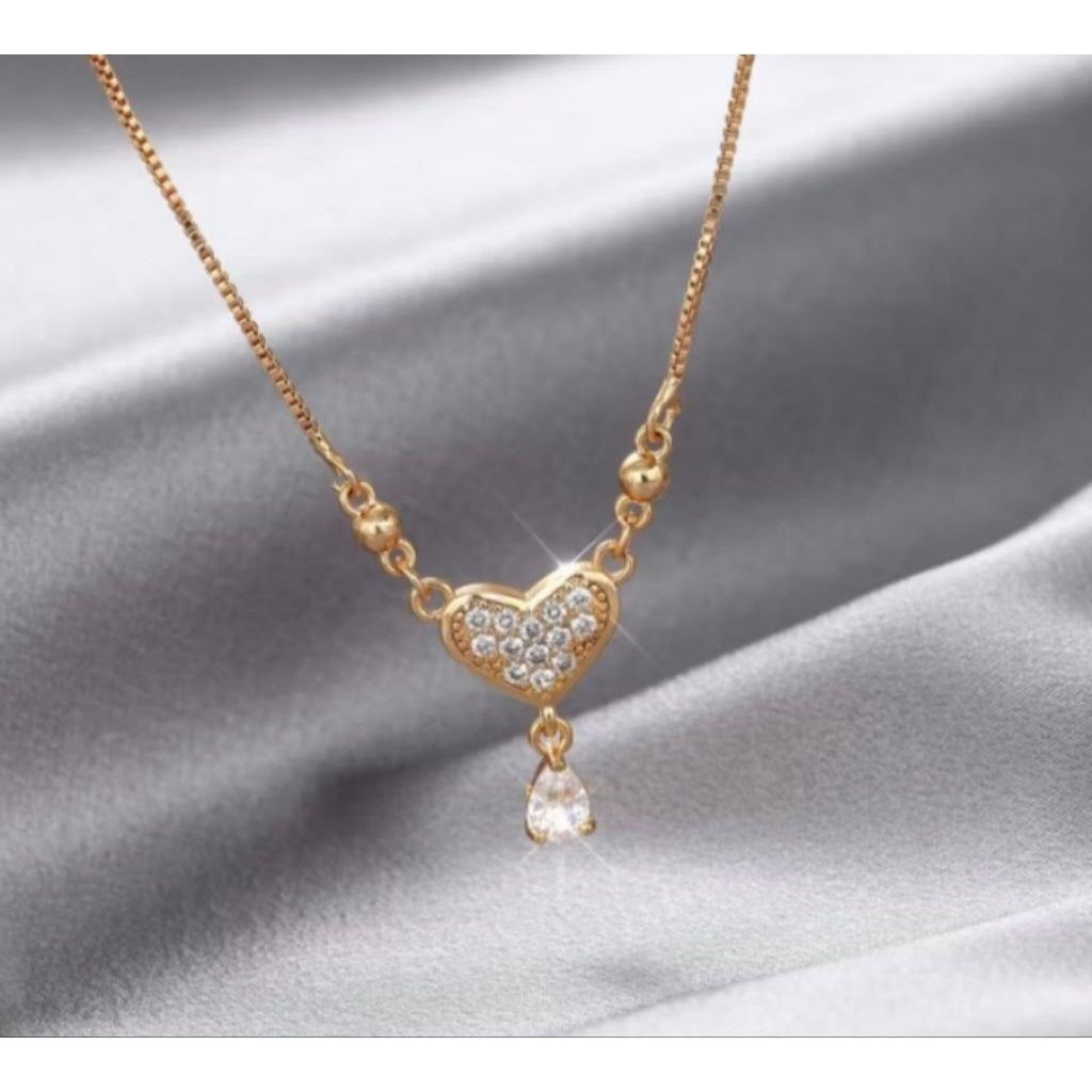 Pekanbaru Kalung Korea Women Necklace 100 Languages I Love You Pendant / Projection Necklace