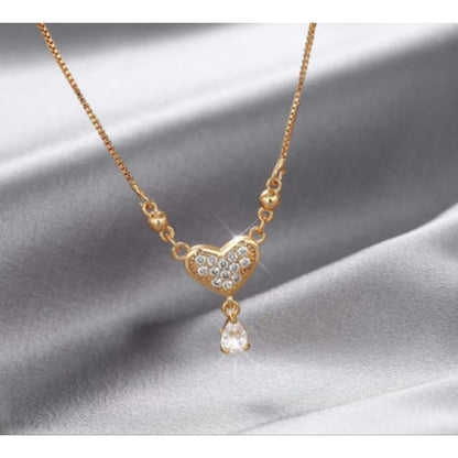Pekanbaru Kalung Korea Women Necklace 100 Languages I Love You Pendant / Projection Necklace
