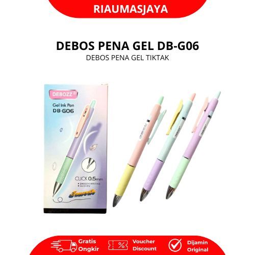 Pekanbaru Pena Gel Debos Db-G06 Tiktak Pastel