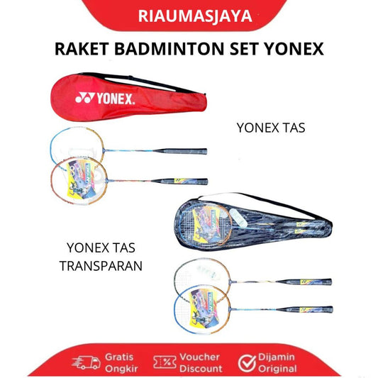 Pekanbaru Raket Badminton Set +Tas Yonex