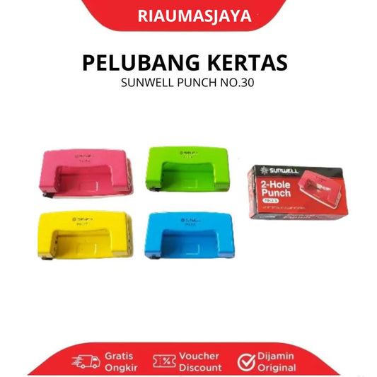Pekanbaru Pelubang Kertas Sunwell No. 30