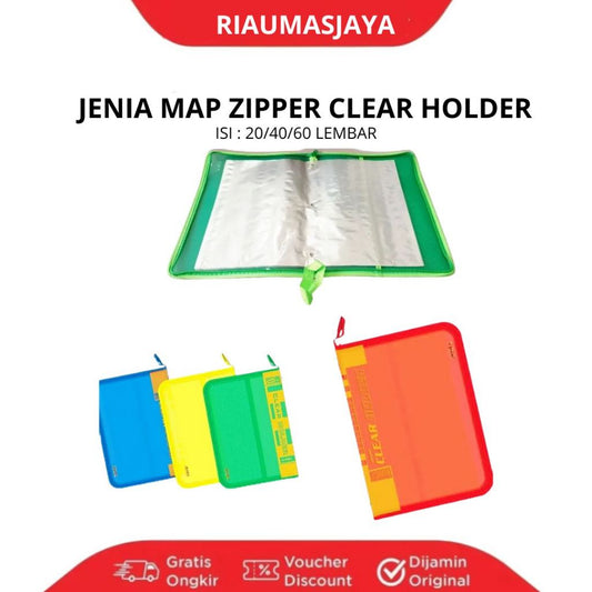 Pekanbaru Clear Holder Zipper Jenia 20/40/60 Lmbr
