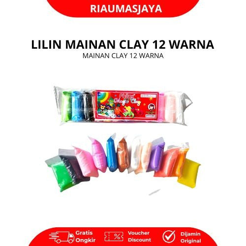 Pekanbaru Lilin Mainan Clay 12 Warna Philos Mainan Anak Edukatif Dan Seru Untuk Kreativitas Aman Dan Mudah Digunakan