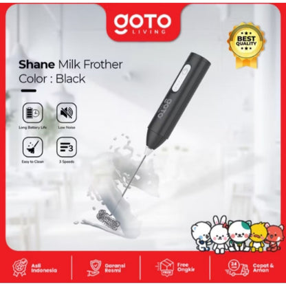 Pekanbaru Goto Shane Milk Frother Hand Mixer Pengaduk Kopi Electric Portable