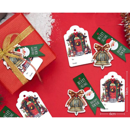 Pekanbaru Christmas Hang Tag / Tag Natal Berbagai Motif Per Pack