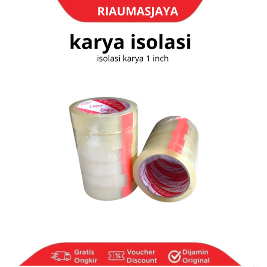 Pekanbaru Isolasi Karya Bening 1 Inch