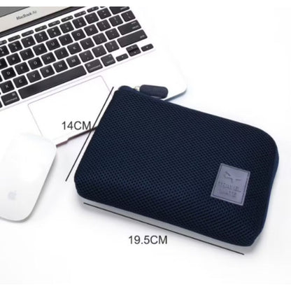 Pekanbaru Dompet Travel Pouch / Organizer Cable Pouch Travel / Shockproof Mesh Travel