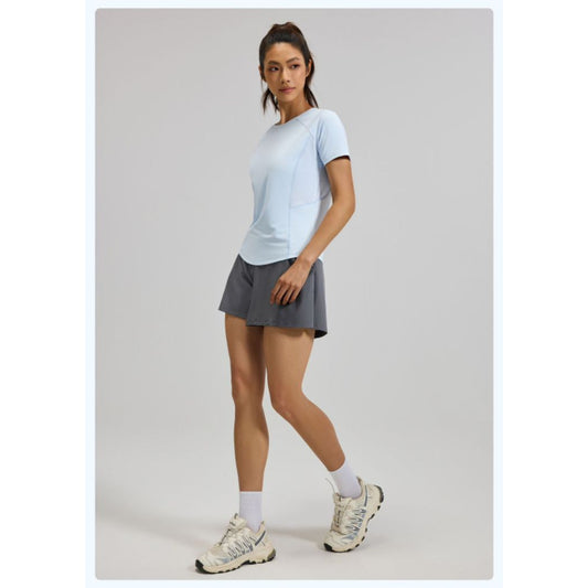 Pekanbaru JevyActive - Sasa Top - Baju Olahraga Wanita - Baju Lengan Pendek