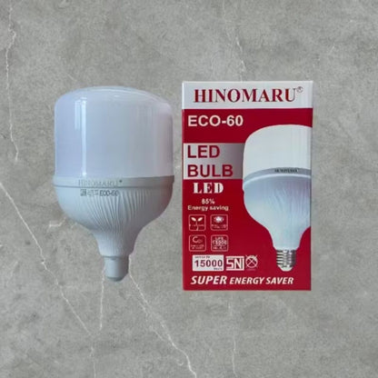 Pekanbaru Lampu Led Eco Bulb Hinomaru Cahaya Putih 5W 10W 15W 20W 30W 40W 50W 60W