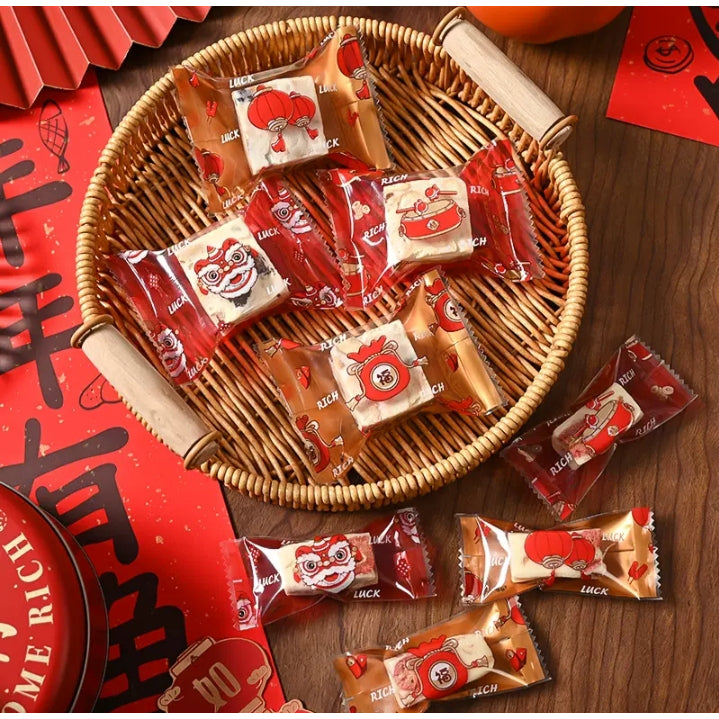 Pekanbaru Plastik Cookies / Nastar Imlek / Cny Non-Seal Ukuran Besar Per Pack