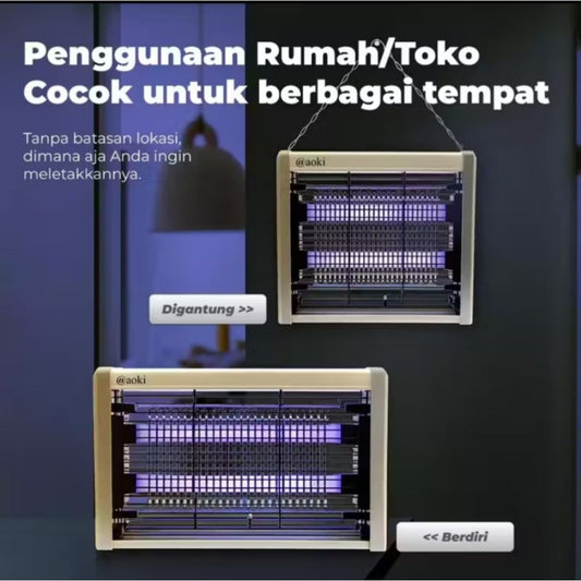 Pekanbaru Perangkap Nyamuk Aoki / Insect Killer Arus Ac 4W 6W 8W 10W
