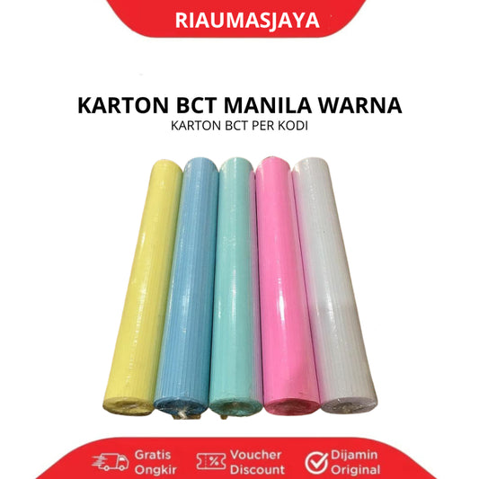 Pekanbaru Karton Manila Bct Warna ( Per Kodi )