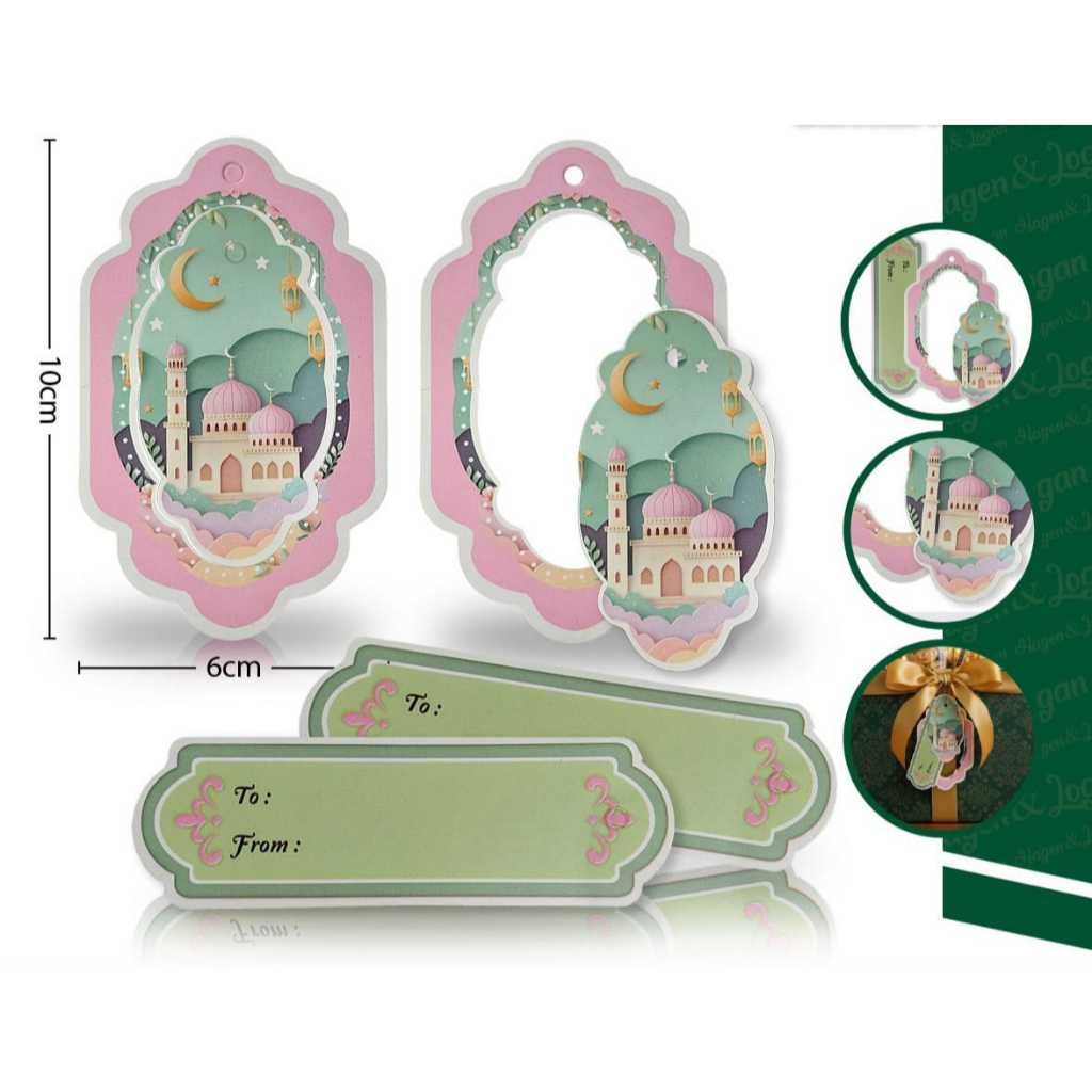 Pekanbaru Hang Tag Idul Fitri / Lebaran Per Pack