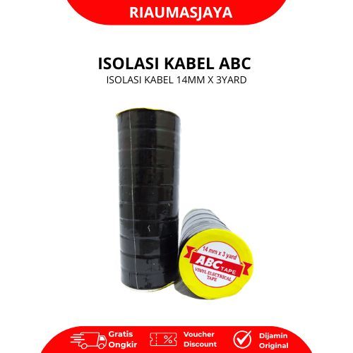 Pekanbaru Abc Isolasi Kabel 14 Mm X 3 Yard