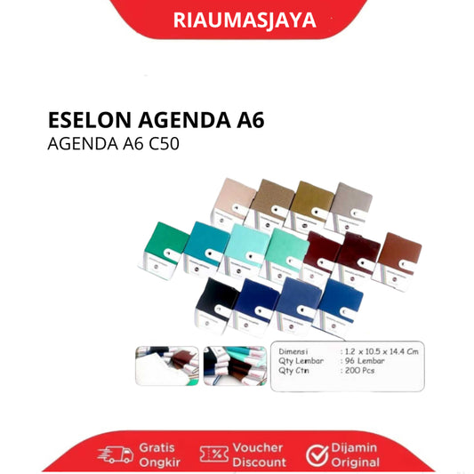 Pekanbaru {Eselon}  Agenda Kancing A6 C50