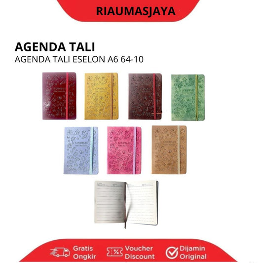 Pekanbaru Agenda Tali 64-10 Tebal/ Notebook A6