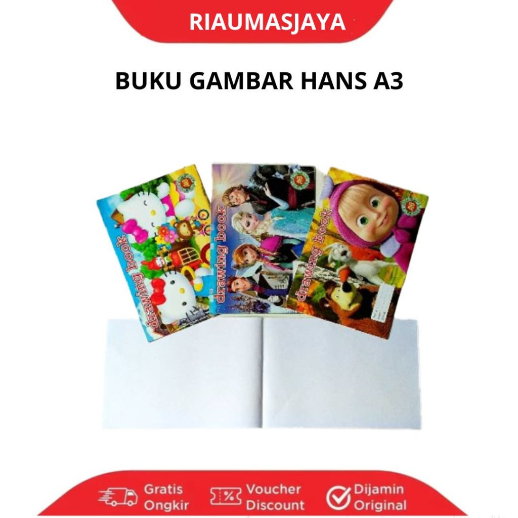 Pekanbaru Buku Gambar Hans A3