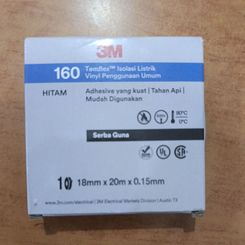Pekanbaru Isolasi Hitam / Isolasi Kabel / Isolasi Listrik National 3M Visalux