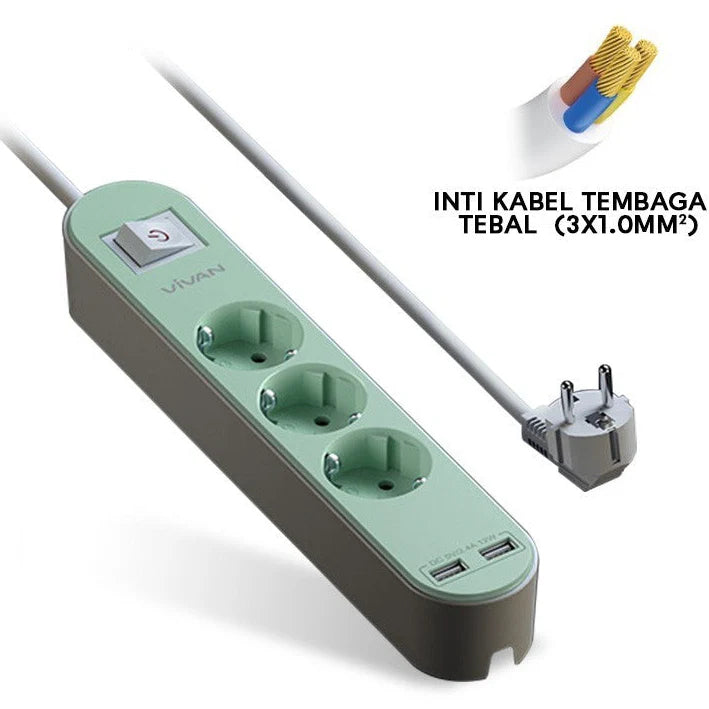 Pekanbaru Vivan Power Strip Vps-H002A Pro / Vps-H003A Pro / Vps-H005A Pro / Vps-H006A Pro