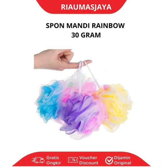Pekanbaru Spon Mandi Rainbow 30Gr