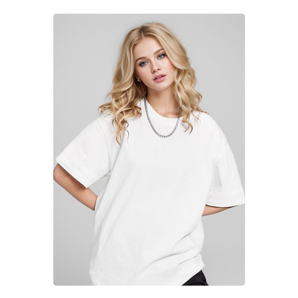 [littlecrab] Kaos Polos Lengan Pendek Simple Tanpa Gambar Warna Merah dan Putih Plain T-shirt Kaos Couple Teman Pacar Keluarga Sahabat Unisex Kaos Oversize Berkualitas Unisex Korean Style
