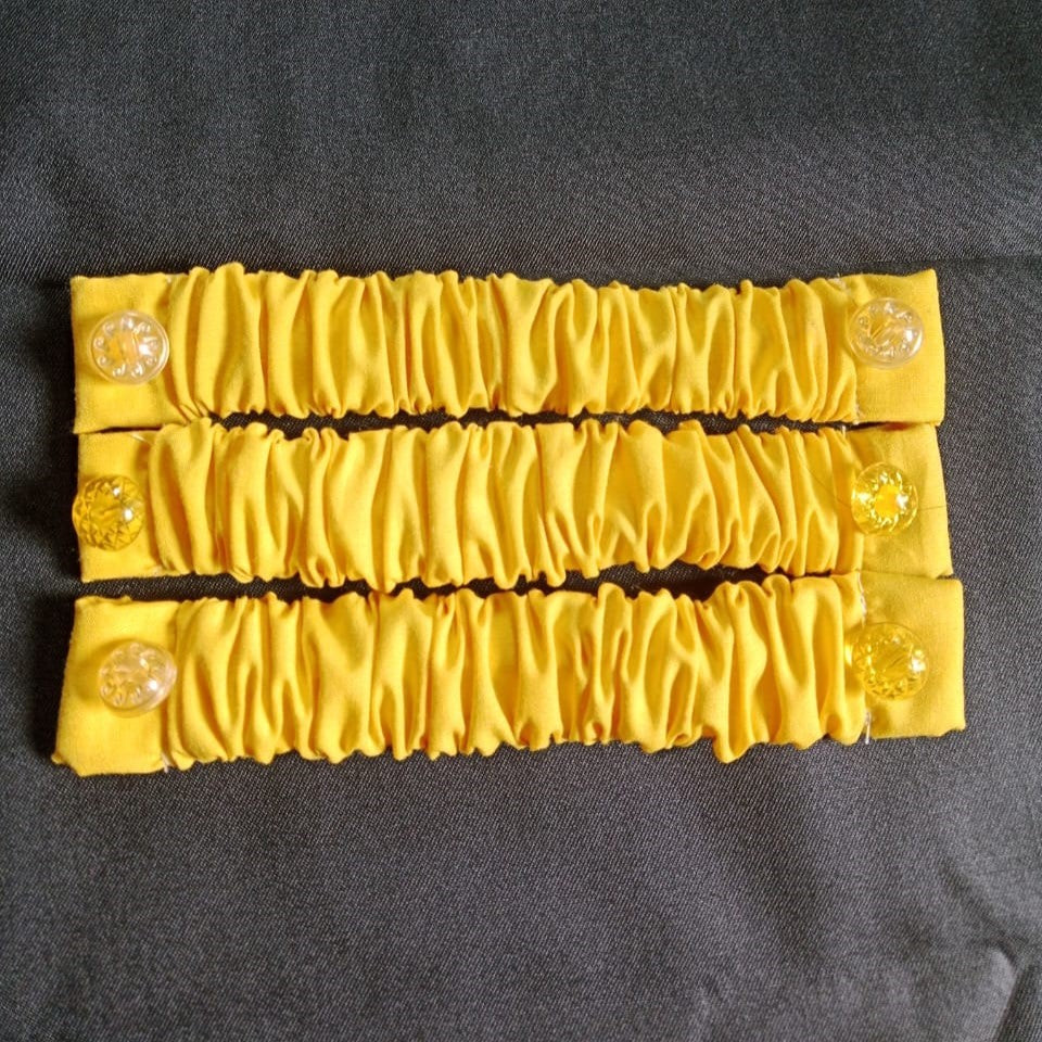 Konektor masker hijab model kancing / Konektor masker homemade / Konektor masker pengait/cantol