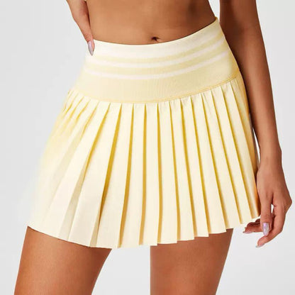 Pekanbaru Lilo Skirt Rok Olahraga Wanita Pleated High Waist | Tennis Padel Golf Skirt