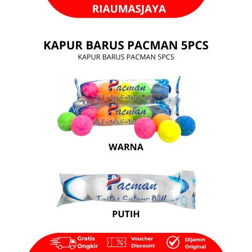 Pekanbaru Pacman Kapur Barus 1 Bks Isi 3 Putih & Warna Menghilangkan Bau Tak Sedap Mengusir Serangga Untuk Lemari Pakaian Dan Kamar Mandi