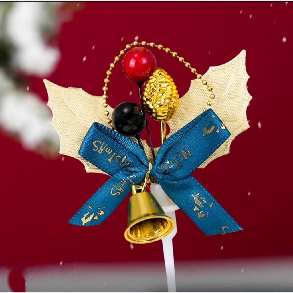 Pekanbaru Christmas Mini Topper / Topper Kue Natal Mini