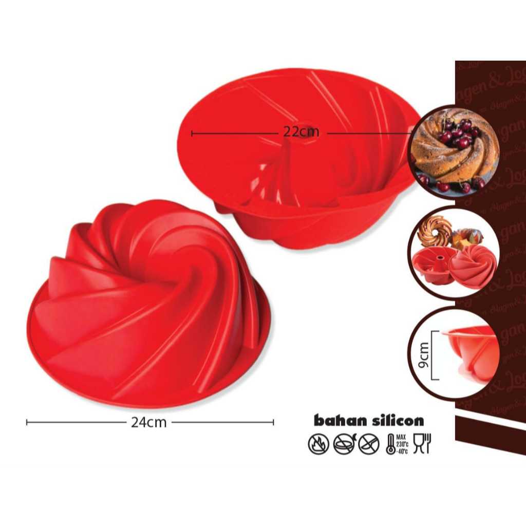 Pekanbaru Cetakan / Loyang Silicon Berbagai Motif