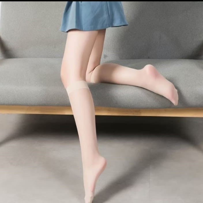 [YL] kaos kaki wanita model stocking / kaos kaki pendek transparan fashion / stocking spandex panjang