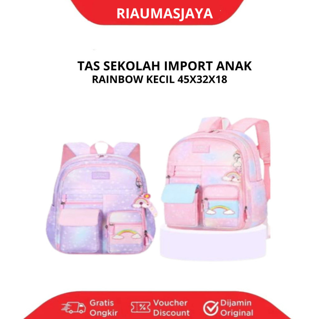 Pekanbaru Tas Sekolah Anak Anti Air Ransel Sekolah Anak Perempuan Lucu
