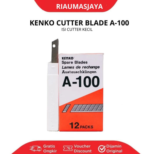 Pekanbaru Isi Cutter Kecil Kenko A-100