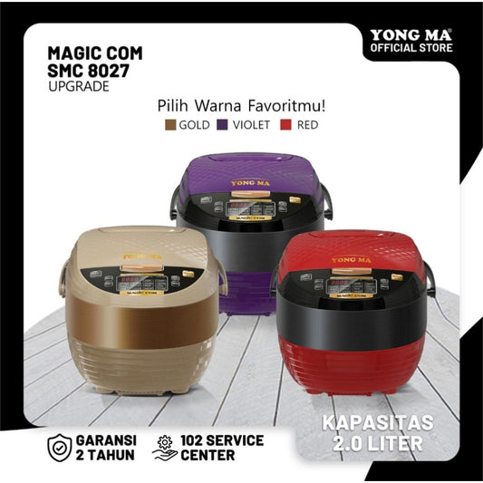 Pekanbaru Magic Com Yong Ma Digital Smc-8027 / Rice Cooker Yongma Smc8027Digital 2 Liter
