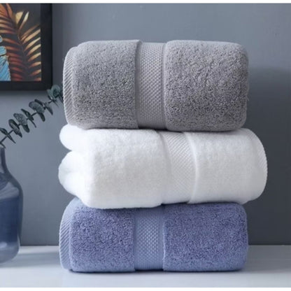 Pekanbaru Handuk Hotel Mandi Dewasa 100% Cotton Ukuran 70X140Cm Polos Murah
