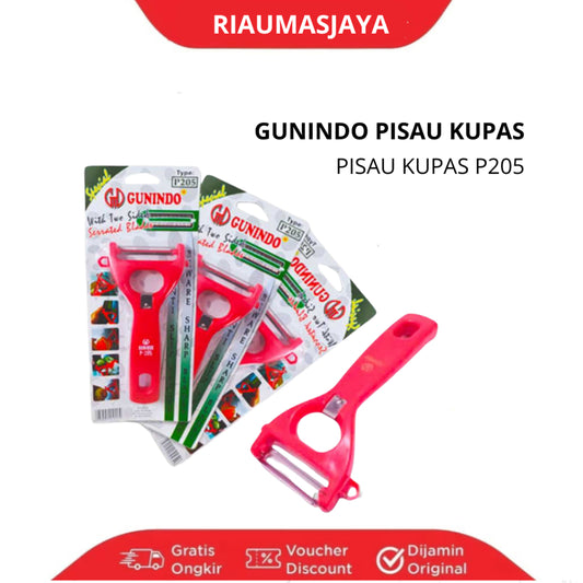 Pekanbaru Pisau Kupas / Peeler Gunindo Type P205 Buah Dan Sayur