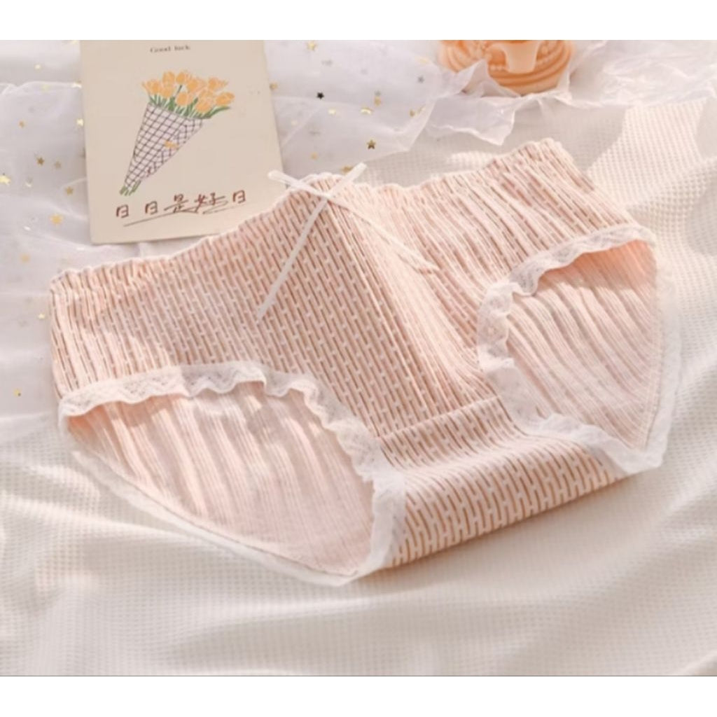 Pekanbaru Cd Celana Dalam Wanita Strawberry Pink Mulus Sutra Briefs Mid