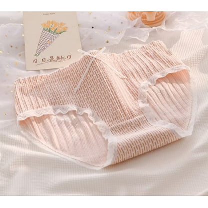 Pekanbaru Cd Celana Dalam Wanita Strawberry Pink Mulus Sutra Briefs Mid
