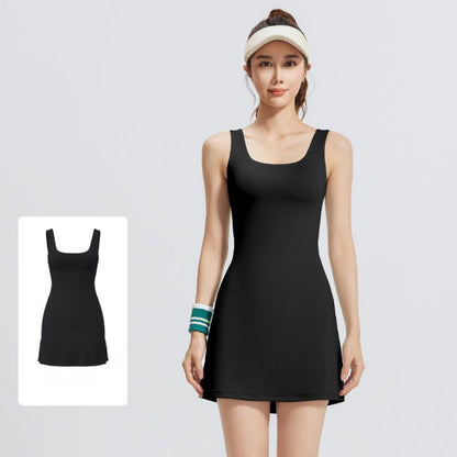 Pekanbaru JevyActive - Lolly Dress - Dress Olahraga Jumsuit - Rok Padel Tennis Golf Olahraga Wanita