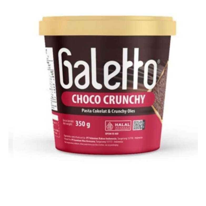 Pekanbaru Galetto Choco Crunchy 350Gr