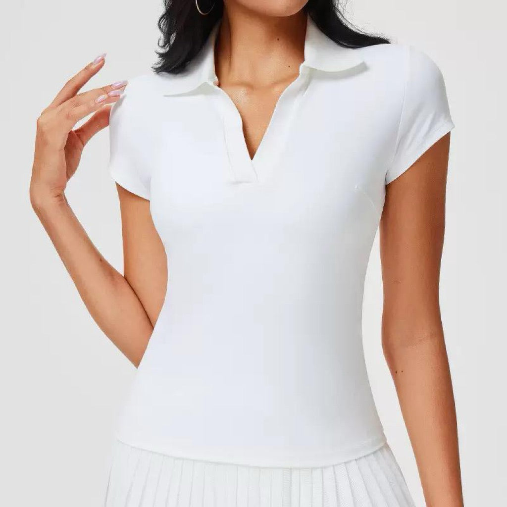 Pekanbaru Luna Top Atasan Olahraga Wanita Polo Shirt | Tennis Padel Golf Sport Top