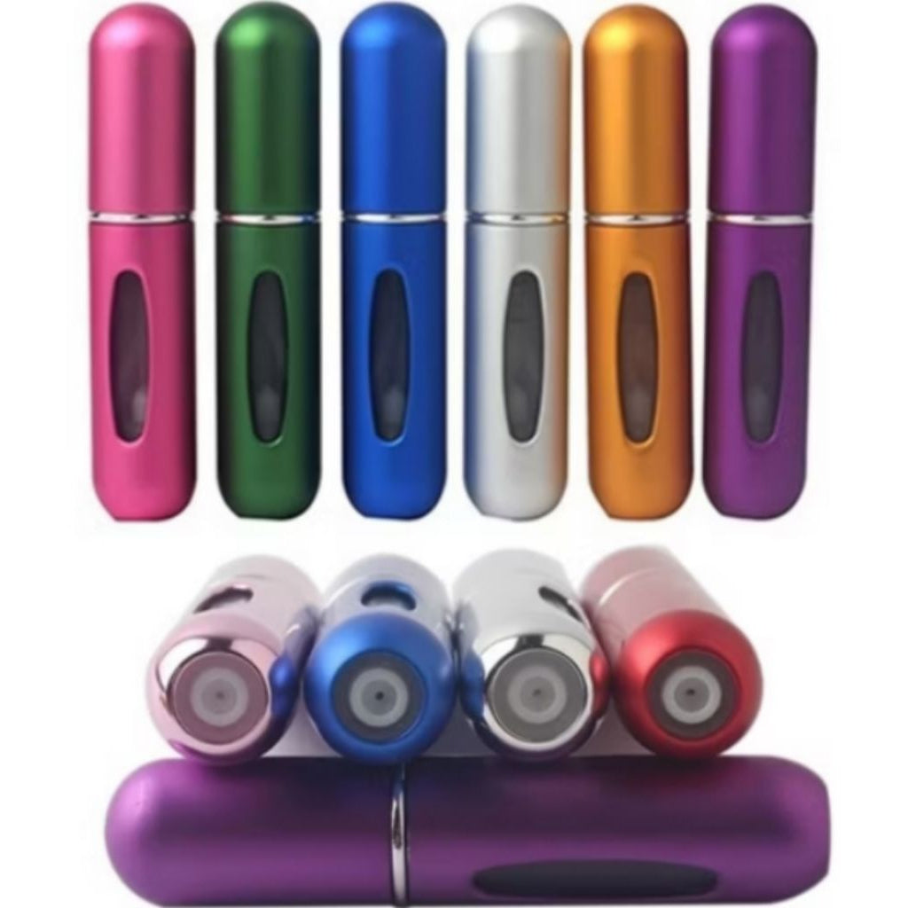 Pekanbaru Botol Parfum Mini Travel 5 Ml Atomizer Bottle Spray Aluminium Isi Ulang
