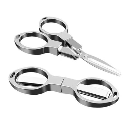 Pekanbaru Gunting Lipat Portable Gunting Kertas Mini Scissors Folding Travel Multifungsi