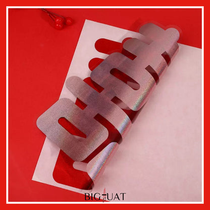 [littlecrab] Sticker Wedding Chinese Shuang Xi Tempelan Stiker Nikah Sanjit Teapai Dekorasi Hiasan Dinding