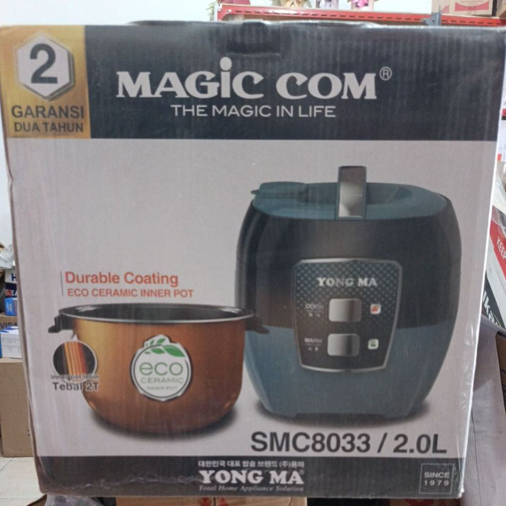 Pekanbaru Magic Com Yong Ma Smc-8033 / Rice Cooker Yong Ma Smc8033 2 Liter