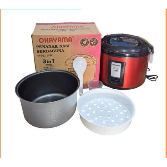 Pekanbaru Magic Com Okayama 1.8L Ok-308 / Penanak Nasi Okayama / Rice Cooker