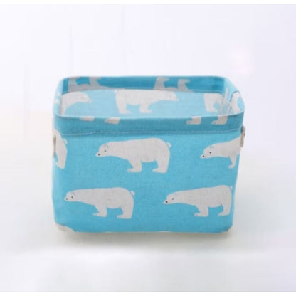 Pekanbaru Desktop Storage Box Keranjang Penyimpanan Serbaguna / Tempat