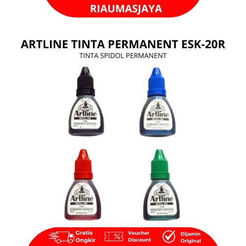 Pekanbaru Tinta Spidol Permanent Artline Esk-20R
