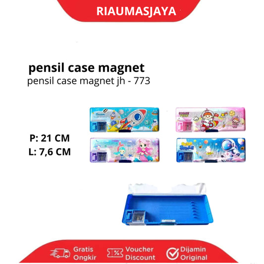 Pekanbaru Pensil Case Magnet Jh 773 /Tempat Pensil Magnet