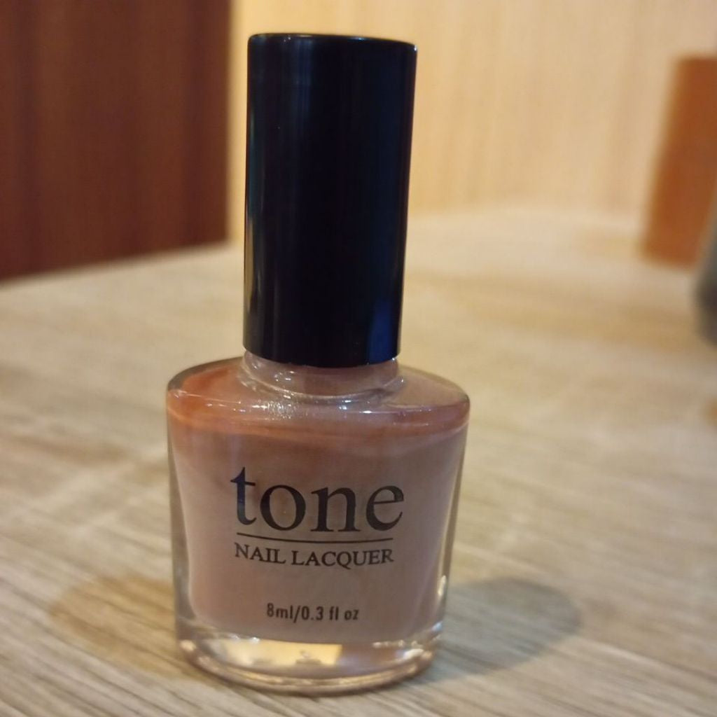 Pekanbaru Lacquer Kutek Tone Nail  Nude Halal Murah 8Ml | Cat Kuku Tone Nail Polish 8Ml